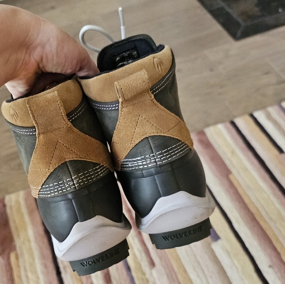 WOLVERINE Torrent Waterproof Granite Anti-Fatigue Boots W880220 USA 12M eu45 - Picture 7 of 13